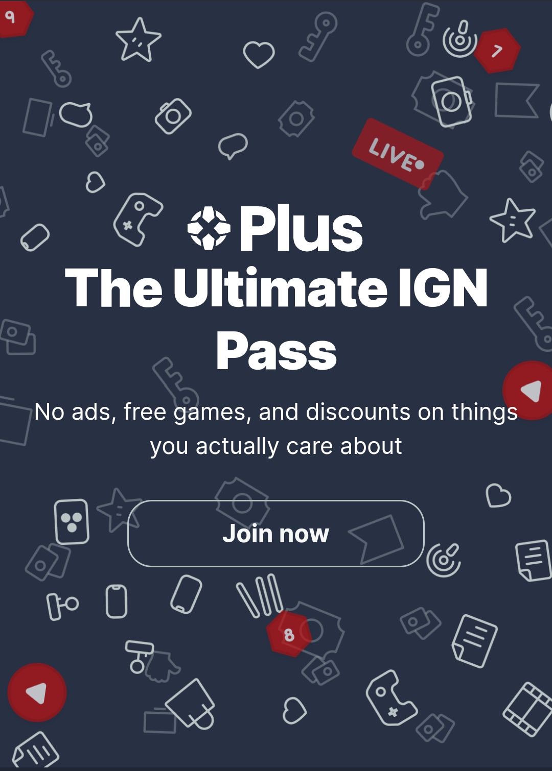 1 μήνας δωρεάν IGN Plus (8 δωρεάν Steam παιχνίδια, εκπτωτικοί κωδικοί κ ...