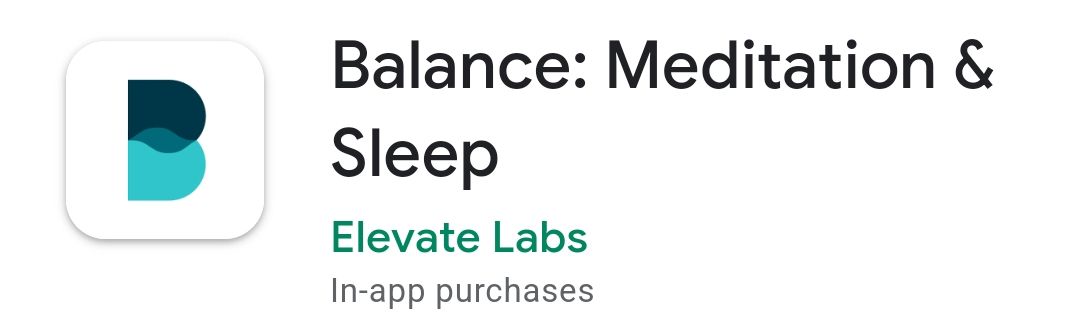 Balance: Meditation & Sleep δωρεάν για ένα χρόνο σε Google Play και App ...
